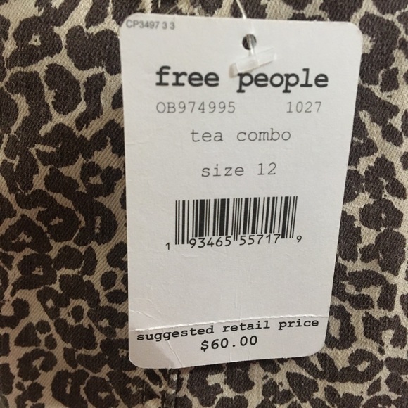 NWT Free People Modern Femme Novelty Mini Skirt - Picture 6 of 9